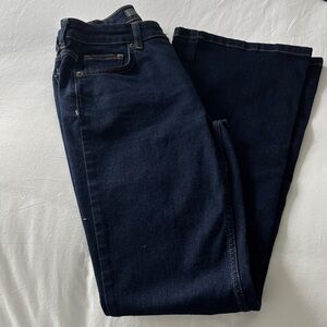 Mint Velvet Dark Indigo Flare Jeans